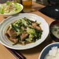 yagi319's cooksnap of when they made 鶏肉とニラとキャベツの炒め物.