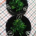 鬼嫁ちーちゃん's cooksnap of when they made ほうれん草のごま味噌和え.
