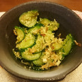 ♡sayulily♡'s cooksnap of when they made ＊速攻おつまみ♪胡瓜＆みょうがの和えもの.