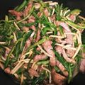 maaaaaiiko's cooksnap of when they made 青椒肉絲.