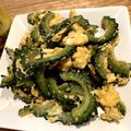 nontan♫'s cooksnap of when they made ゴーヤチャンプルー＊オイスターソース炒め.