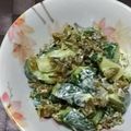 みがつくひと's cooksnap of when they made きゅうりと辛子高菜和え.