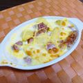 下町の人's cooksnap of when they made ✿ポテトのマヨグラタン焼き✿.