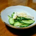 猫のオソマ's cooksnap of when they made 簡単!サラダチキンと胡瓜のゴマドレサラダ.