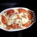 yaMac11's cooksnap of when they made 厚揚げとえのきのトマトソースグラタン＊.