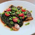 調理室引きこもり店長's cooksnap of when they made にんにく生姜醤油で☆なすの中華風揚げ浸し.