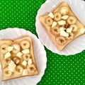 ふたごゆき's cooksnap of when they made 朝のおめざスイーツ★バナナトースト.