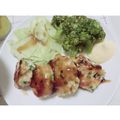 クックU7HQHX☆'s cooksnap of when they made フワッと【豆腐つくね照り焼きバーグ】.