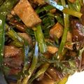 はに333's cooksnap of when they made 茄子とニラのピリ辛和え.