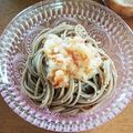 みきんこ✿'s cooksnap of when they made 冷おろし蕎麦（乾麺）・ごま油とかつお醤油.