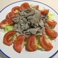 マックス１号's cooksnap of when they made 夏にぴったり！ 牛肉の冷しゃぶサラダ.