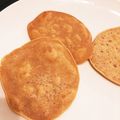 レンノママ☆'s cooksnap of when they made 離乳食にも♡卵・乳なし！きなこパンケーキ.