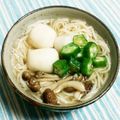 まぶたん's cooksnap of when they made 里芋とおくらの煮麺　素麺消費簡単に♡.