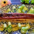 ももちゃんのれしぴ's cooksnap of when they made 穴子の押し寿司　おもてなしにも.