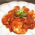 いなばっくす☆'s cooksnap of when they made トマトケチャップで簡単中華　減塩えびチリ.