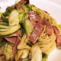 LIGHTちゃん's cooksnap of when they made キャベツとベーコンのアンチョビパスタ.