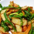 ほのぼの好きまぁみ's cooksnap of when they made ピーマンとさつま揚げの青椒肉絲風.