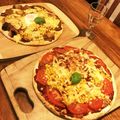 YLanson's cooksnap of when they made 簡単～アメリカンピザ.