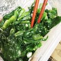 いせご's cooksnap of when they made 栄養豊富！ツルムラサキの麺つゆマヨ和え.
