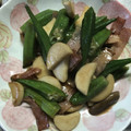 クックJHN36P☆'s cooksnap of when they made 簡単おくらとベーコンの和風炒め.