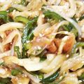 クック98RRTV☆'s cooksnap of when they made ちくわと玉ねぎ・ピーマンのきんぴら.