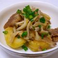 にゃぁくん's cooksnap of when they made 手軽に♪すき焼き風肉じゃが.