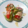 うたかた。's cooksnap of when they made ミニトマトの胡瓜巻き♪粒マスタード風味♪.