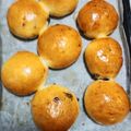 桜咲く花びら's cooksnap of when they made 簡単☆板チョコ２枚で絶品チョコパン.