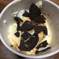 Naaaai's cooksnap of when they made オレオとバニラアイスで冷たいおやつ**.