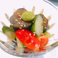 クックCWKWS1☆'s cooksnap of when they made なすのしっとりサラダ.