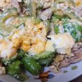 amadokoro's cooksnap of when they made ゴーヤと豚肉と甘唐辛子のスパイシー炒め.