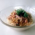 ❁﻿らいおんまる❁﻿'s cooksnap of when they made 夏の冷製 梅と茗荷のパスタ.