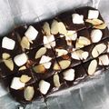 カナダのママ's cooksnap of when they made バレンタインに❤︎チョコファッジ.