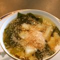 スタイリッシュママ's cooksnap of when they made じゃがいもとワカメのスープ♡.