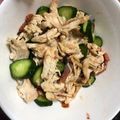 クックA3FC4T☆'s cooksnap of when they made ささみときゅうりの梅肉和え.