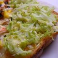にゃぁくん's cooksnap of when they made キャベチーズトースト　スイートチリマヨ味.