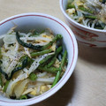 七色ワクチン's cooksnap of when they made もやしと空芯菜のオイスター炒め.