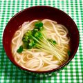 にきけん's cooksnap of when they made そうめんとかいわれの味噌汁.