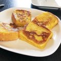 SALASAK's cooksnap of when they made レンジで時短！ふわふわフレンチトースト.