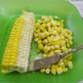 低カロ探検隊's cooksnap of when they made ☆とうもろこしの便利なはずしかた.