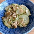 ゆーか1107's cooksnap of when they made ツナとキュウリの酢の物.