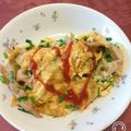 餃子女子's cooksnap of when they made 豚ネギたまごのボリュームオムレツ♡.