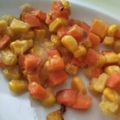 ちゃーこ0728's cooksnap of when they made あまーいかき揚げ（人参・コーン・玉葱）♪.