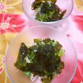 pitachan1's cooksnap of when they made 水菜と大根の韓国風サラダ♪.
