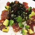 りんごが好きです's cooksnap of when they made ポキ丼.