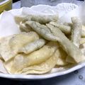 ゆんちゃ＊'s cooksnap of when they made 餃子の皮が余ったら♢チーズかりかり♢.