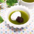 めみたん☆'s cooksnap of when they made 塩酒粕入りでうま♪ほろ苦抹茶寒天.