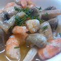 Rミルフィーユ's cooksnap of when they made 海老とマッシュルームのアヒージョ.