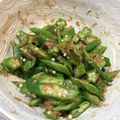 あやきちりん's cooksnap of when they made オクラのおかか和え☆.