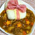 ☆ペペコ☆'s cooksnap of when they made デコカレー☆ハッピーバースデー.